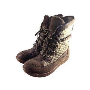 L.L. Bean Women's Snow Peak Size 10M Tek 2.5 Quilted Prima-loft Winter Boots